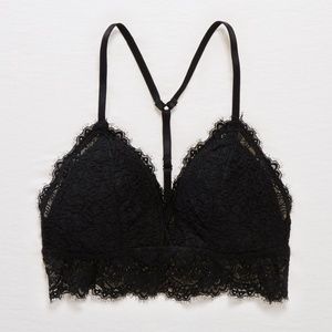 Aerie padded black bralette